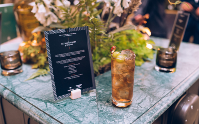 cocktail in glass