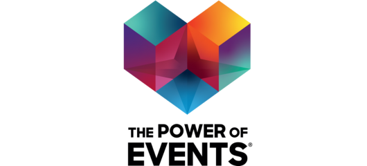 The power of events logo