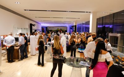 clients at luxury event
