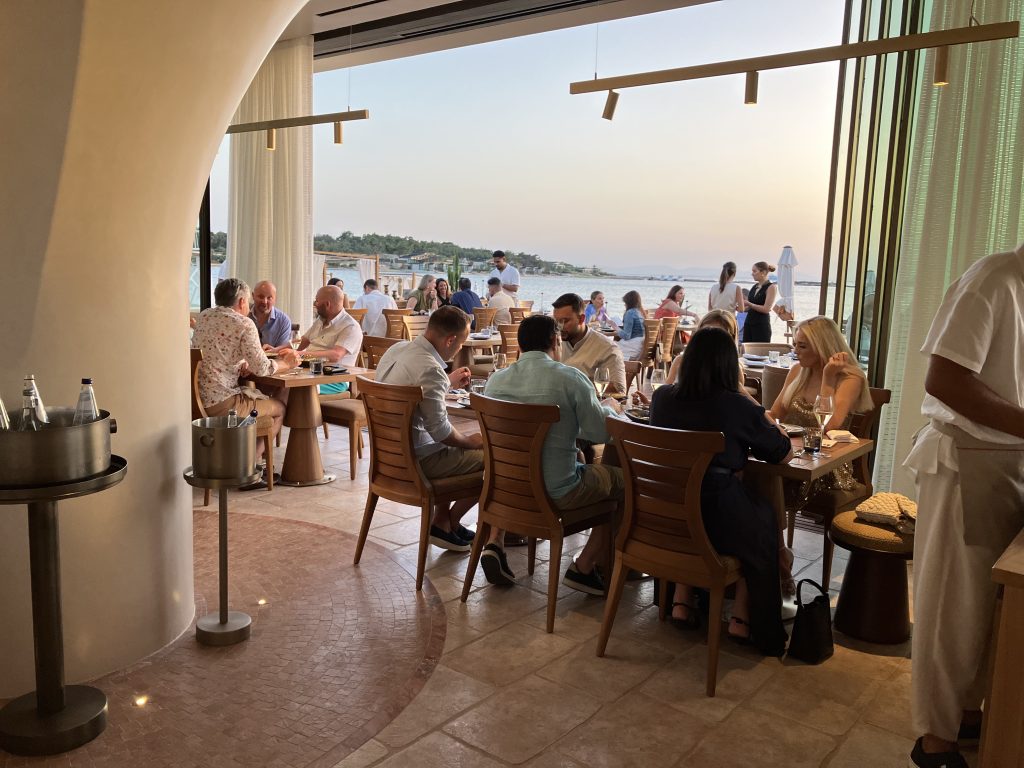lithia uk event guests having dinner