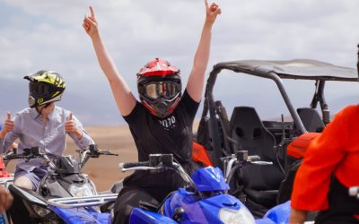 Noble events customers quad biking