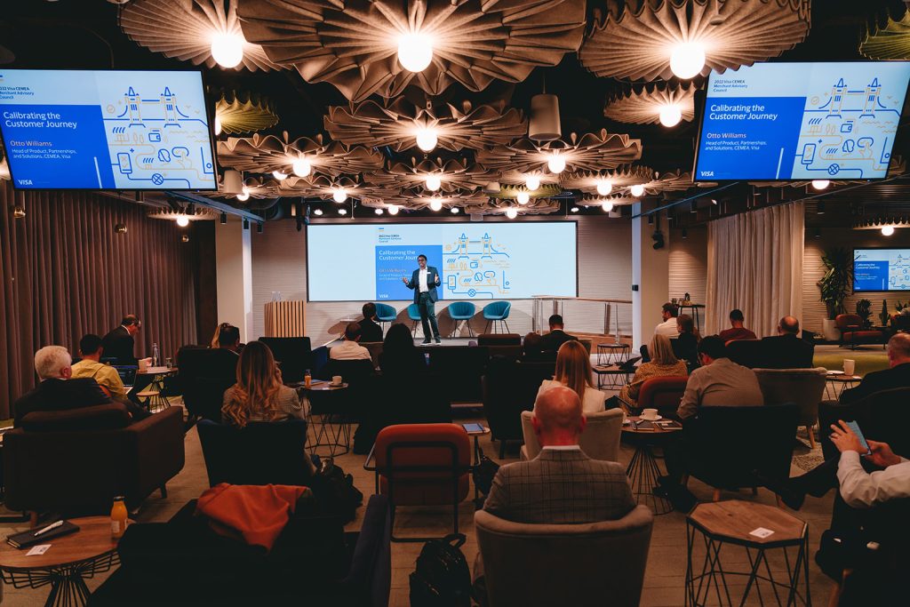 Speaker at Visa MAC event