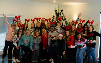 Noble Events Team celebrating their annual internal awards