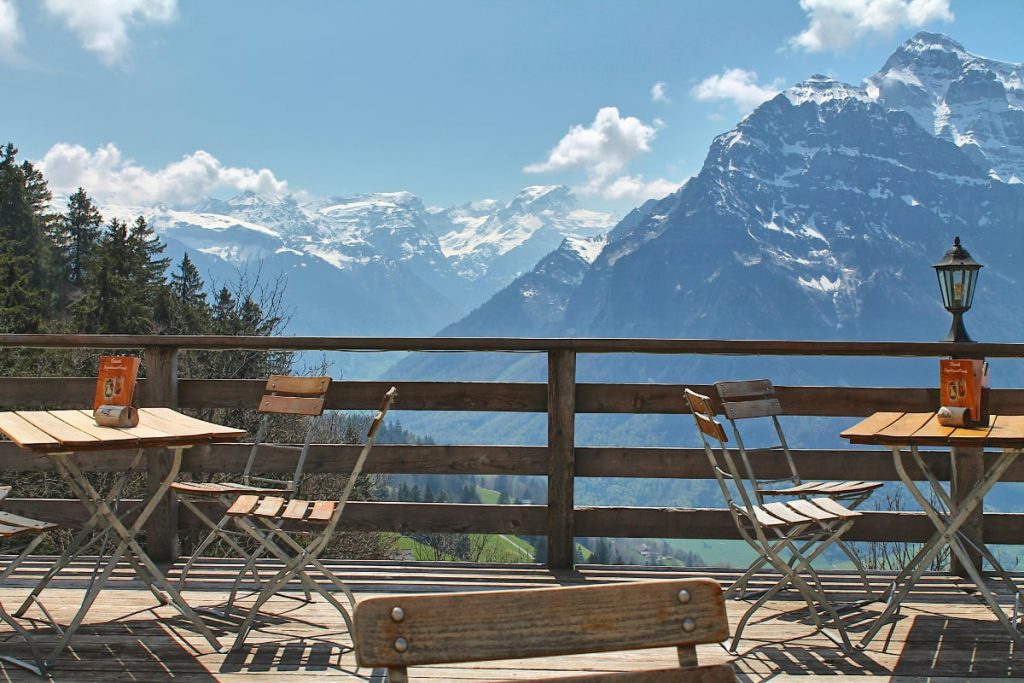 restaurant venue in the mountains
