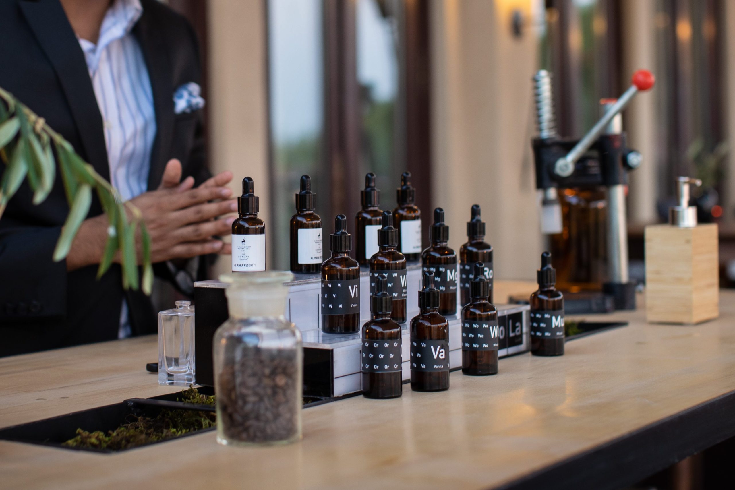 Interactive Experiential Perfume Scent Personalised